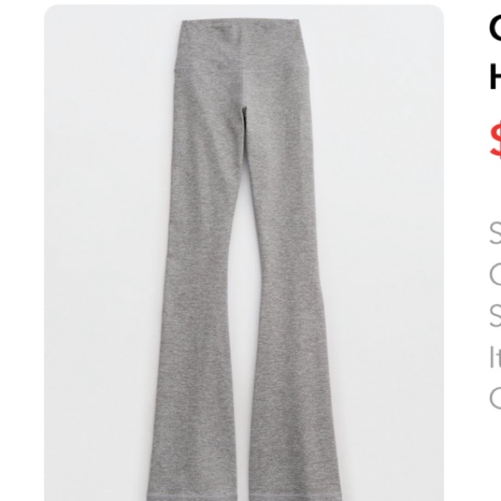 Aerie Hugger Bootcut Leggings